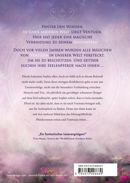 Produktbild: Die Seelenpferde von Ventusia, Band 3 - Sturmm&auml;dchen