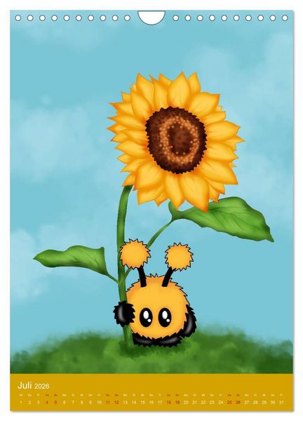 Produktbild: Mimiplushies (Wandkalender 2026 DIN A4 hoch), CALVENDO Monatskalender