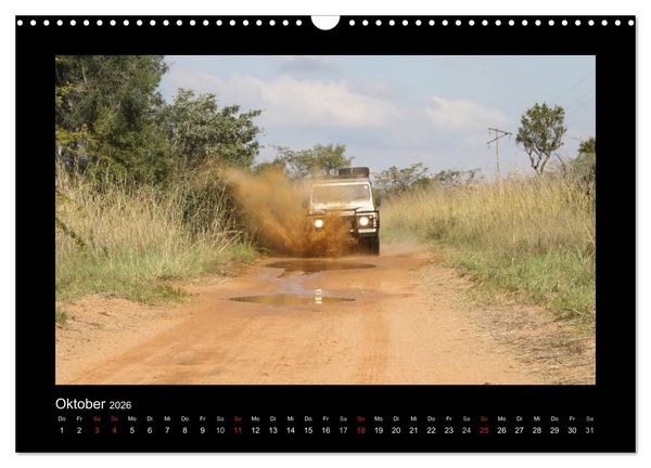 Produktbild: Land Rover Defender - Unterwegs in Afrika (Wandkalender 2026 DIN A3 quer), CALVENDO Monatskalender