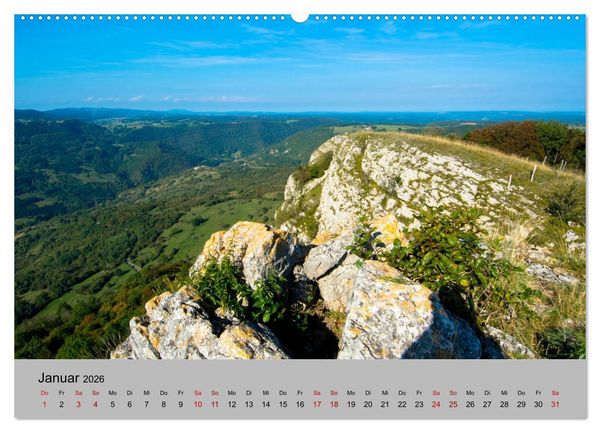 Produktbild: Zauberhaftes Franche Comt&eacute; (hochwertiger Premium Wandkalender 2026 DIN A2 quer), Kunstdruck in Hochglanz