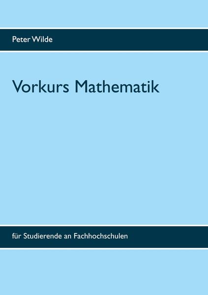 Produktbild: Vorkurs Mathematik