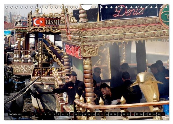 Produktbild: Istanbul - Konstantinopel - Byzanz (Wandkalender 2027 DIN A4 quer), CALVENDO Monatskalender