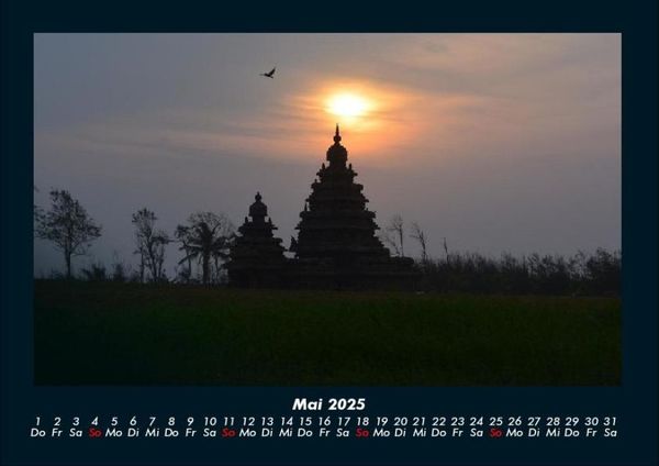 Produktbild: Tempel 2025 Fotokalender DIN A4