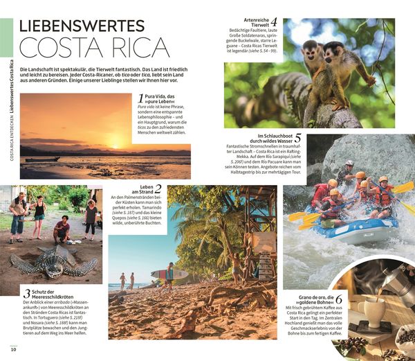 Produktbild: Vis-&agrave;-Vis Reisef&uuml;hrer Costa Rica