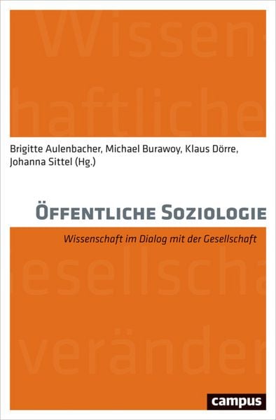 Produktbild: &Ouml;ffentliche Soziologie