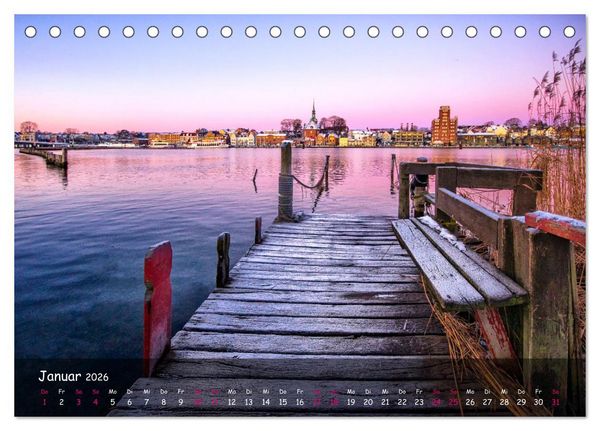 Produktbild: Maritimes Kappeln - Rund um den Hafen (Tischkalender 2026 DIN A5 quer), CALVENDO Monatskalender