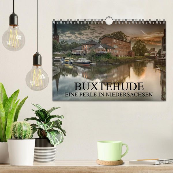 Produktbild: Buxtehude - Eine Perle in Niedersachsen (Wandkalender 2026 DIN A4 quer), CALVENDO Monatskalender