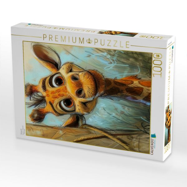 Produktbild: CALVENDO Puzzle K&auml;nguruh | 1000 Teile Lege-Gr&ouml;&szlig;e 64x48cm Foto-Puzzle f&uuml;r gl&uuml;ckliche Stunden