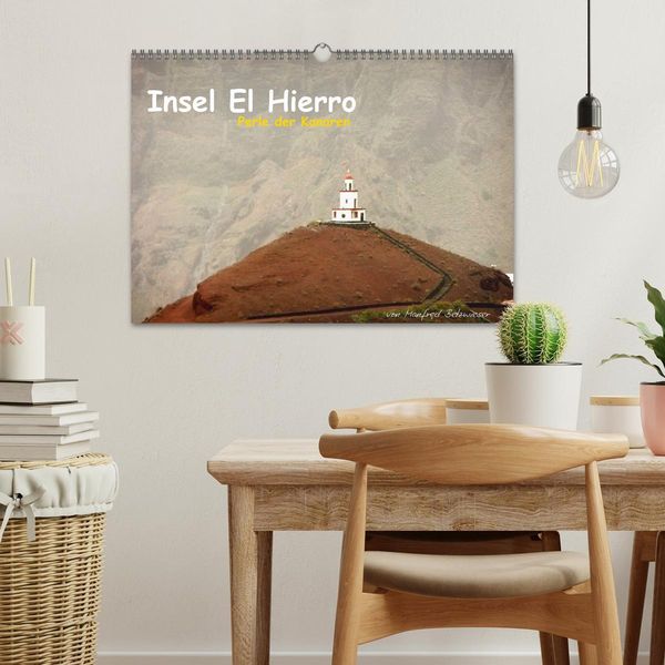 Produktbild: Insel El Hierro - Perle der Kanaren (Wandkalender 2026 DIN A3 quer), CALVENDO Monatskalender
