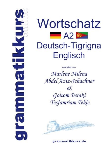 Produktbild: W&ouml;rterbuch A2 Deutsch-Tigrigna-Englisch
