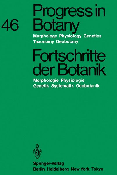 Produktbild: Progress in Botany / Fortschritte der Botanik