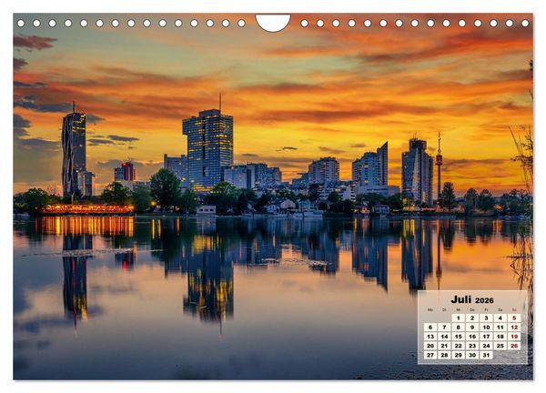 Produktbild: Die sch&ouml;ne blaue Donau (Wandkalender 2026 DIN A4 quer), CALVENDO Monatskalender