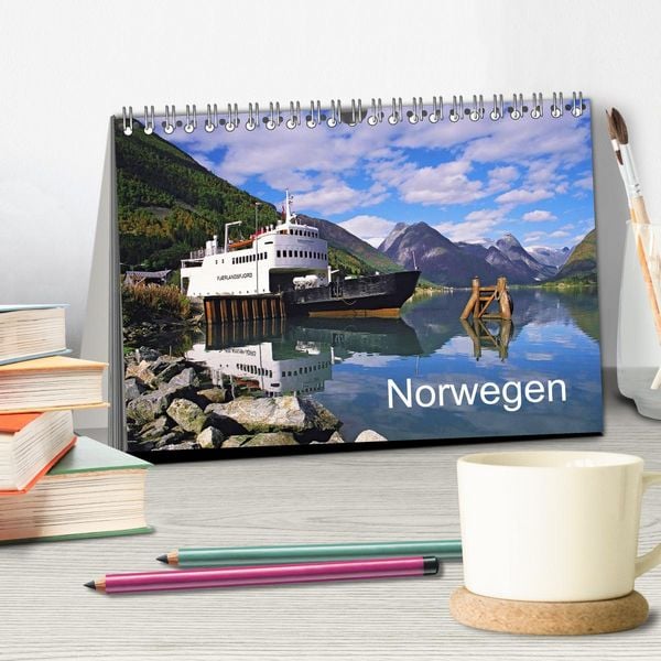 Produktbild: Norwegen (Tischkalender 2026 DIN A5 quer), CALVENDO Monatskalender