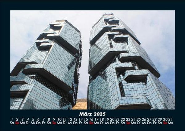 Produktbild: Architektur 2025 Fotokalender DIN A5