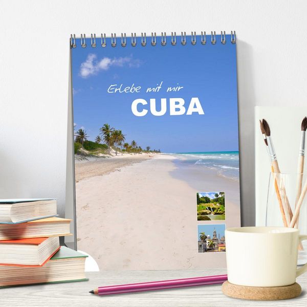 Produktbild: Erlebe mit mir Cuba (Tischkalender 2026 DIN A5 hoch), CALVENDO Monatskalender