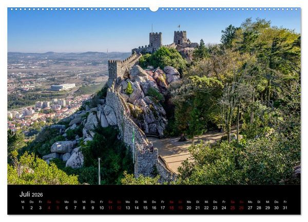 Produktbild: Portugisische Landschaften (hochwertiger Premium Wandkalender 2026 DIN A2 quer), Kunstdruck in Hochglanz