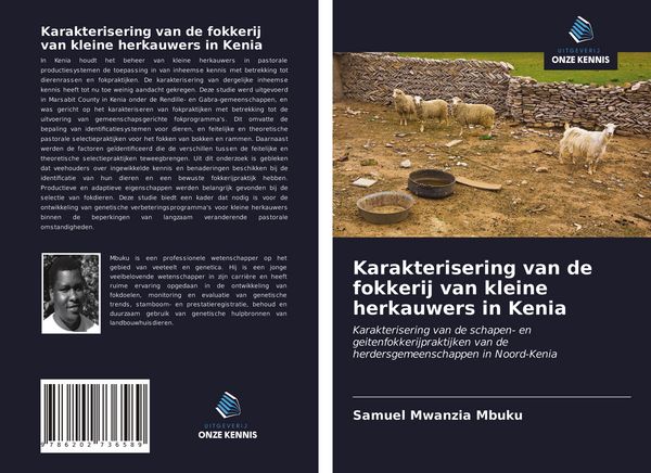 Produktbild: Karakterisering van de fokkerij van kleine herkauwers in Kenia
