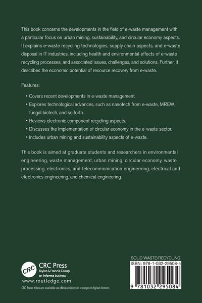 Produktbild: Development in E-waste Management