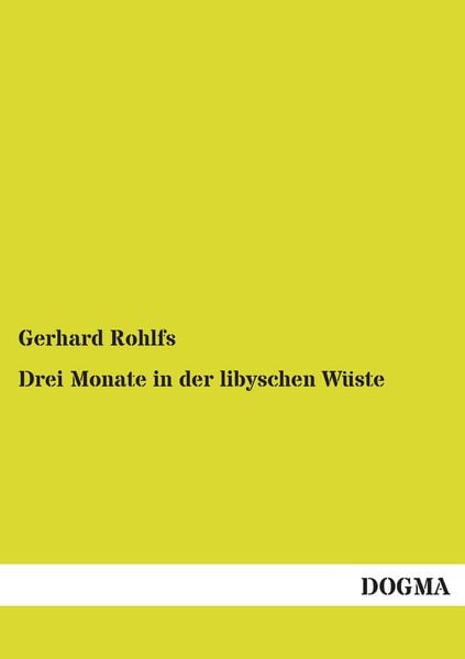 Produktbild: Drei Monate in der libyschen W&uuml;ste