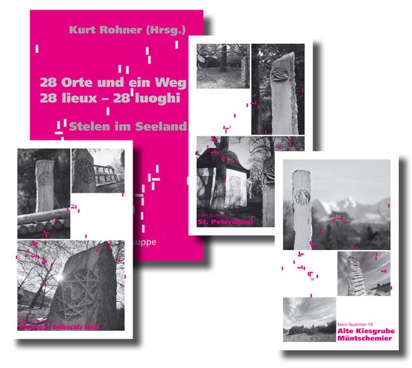 Produktbild: 28 Orte und ein Weg &ndash; 28 lieux &ndash; 28 luoghi