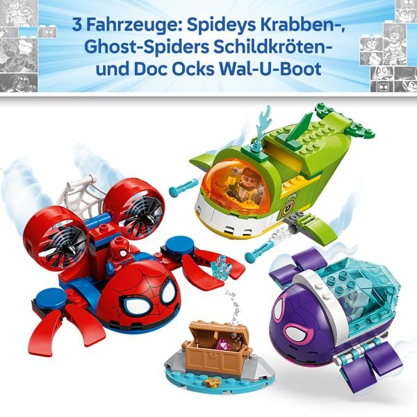Produktbild: LEGO ǀ Marvel 11207 Spidey: Unterwasserfahrzeuge, Spielzeug ab 4 Jahren