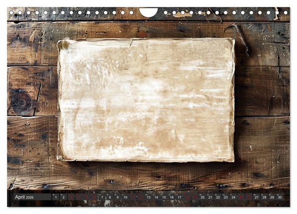Produktbild: DIY Vintage Momente (Wandkalender 2026 DIN A4 quer), CALVENDO Monatskalender