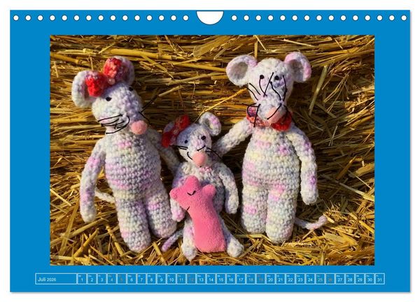 Produktbild: Der Baerchenladen, Teddys und Kunst zum Verlieben (Wandkalender 2026 DIN A4 quer), CALVENDO Monatskalender