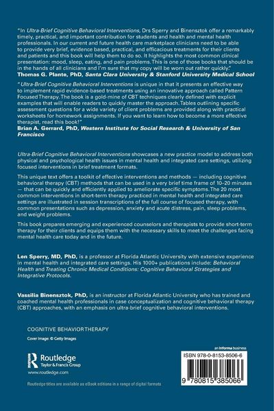 Produktbild: Ultra-Brief Cognitive Behavioral Interventions