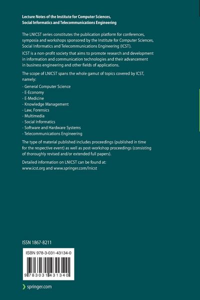 Produktbild: Bio-inspired Information and Communications Technologies
