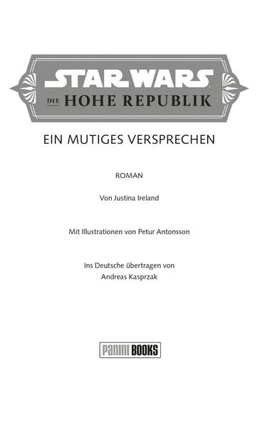 Produktbild: Star Wars Jugendroman: Die Hohe Republik - Ein mutiges Versprechen