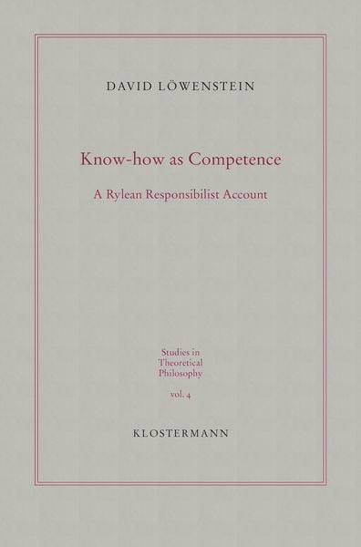 Produktbild: Know-how as Competence