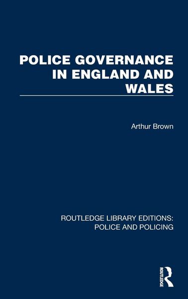 Produktbild: Police Governance in England and Wales