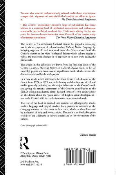 Produktbild: Culture, Media, Language