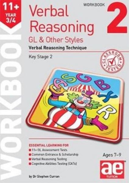 Produktbild: 11+ Verbal Reasoning Year 3/4 GL & Other Styles Workbook 2