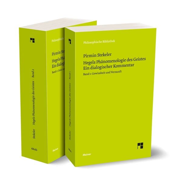 Produktbild: Hegels Ph&auml;nomenologie des Geistes. Ein dialogischer Kommentar (Band 1 und 2)
