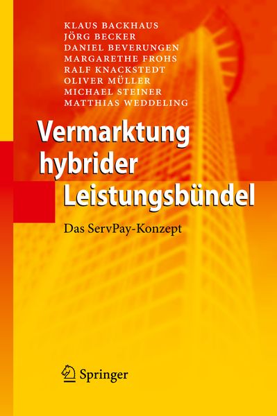 Produktbild: Vermarktung hybrider Leistungsb&uuml;ndel