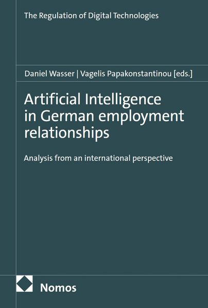 Produktbild: Artificial Intelligence in German employment relationships