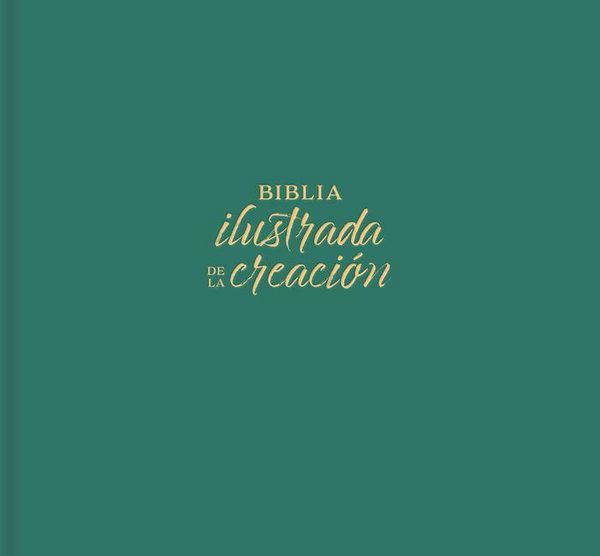 Produktbild: Rvr 1960 Biblia Ilustrada de la Creaci&oacute;n, Turquesa, Tela