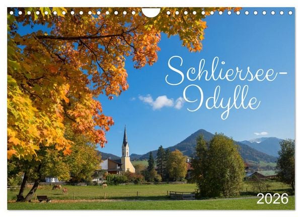 Produktbild: Schliersee-Idylle (Wandkalender 2026 DIN A4 quer), CALVENDO Monatskalender