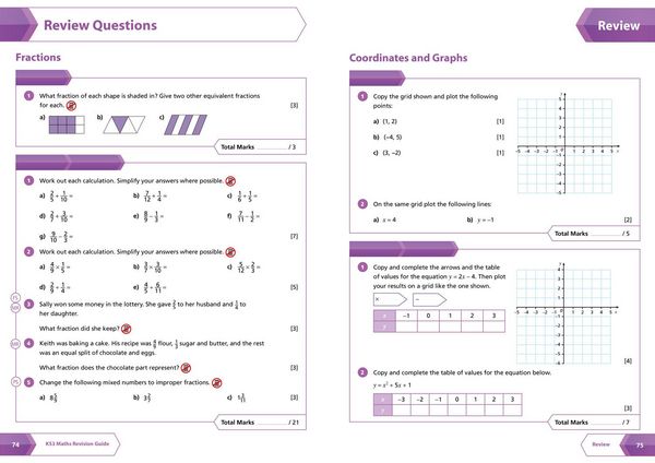 Produktbild: Ks3 Maths Foundation Level All-In-One Complete Revision and Practice