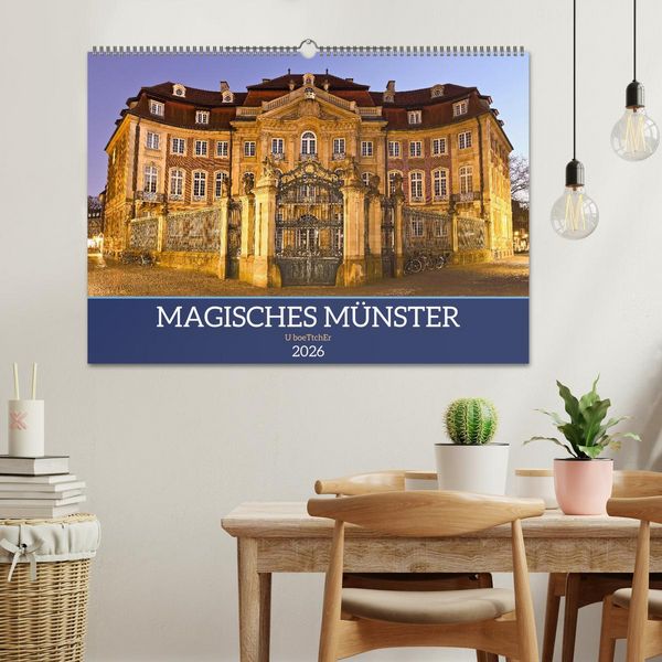 Produktbild: Magisches M&uuml;nster (Wandkalender 2026 DIN A2 quer), CALVENDO Monatskalender