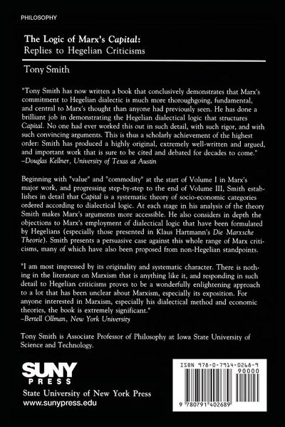 Produktbild: The Logic of Marx's Capital