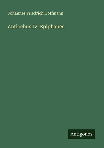 Produktbild: Antiochus IV. Epiphanes