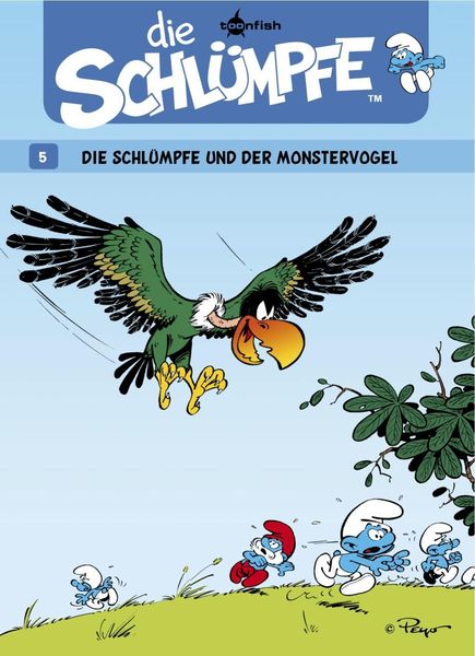 Produktbild: Die Schl&uuml;mpfe 05. Die Schl&uuml;mpfe und der Monstervogel