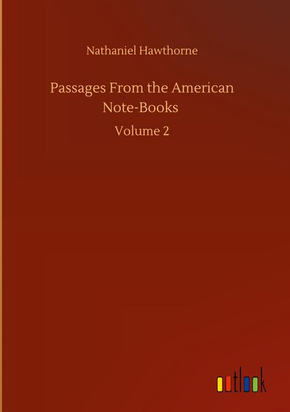 Produktbild: Passages From the American Note-Books