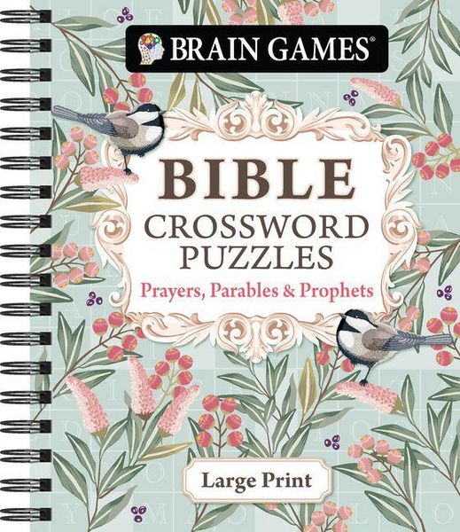 Produktbild: Brain Games - Bible Crossword Puzzles: Prayers, Parables & Prophets - Large Print