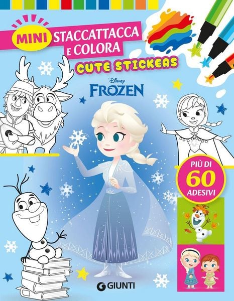 Produktbild: Frozen. Cute stickers. Mini staccattacca e colora