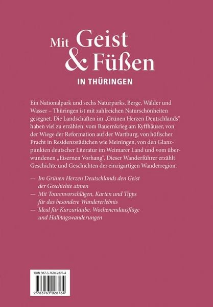 Produktbild: Mit Geist & F&uuml;&szlig;en. In Th&uuml;ringen