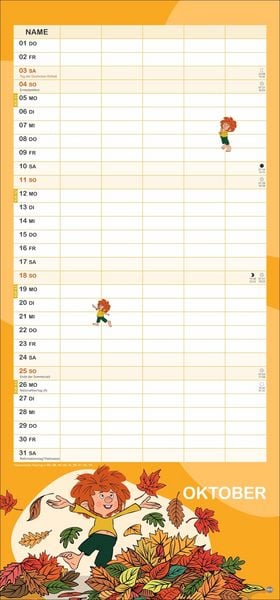 Produktbild: Pumuckl Familienplaner 2026