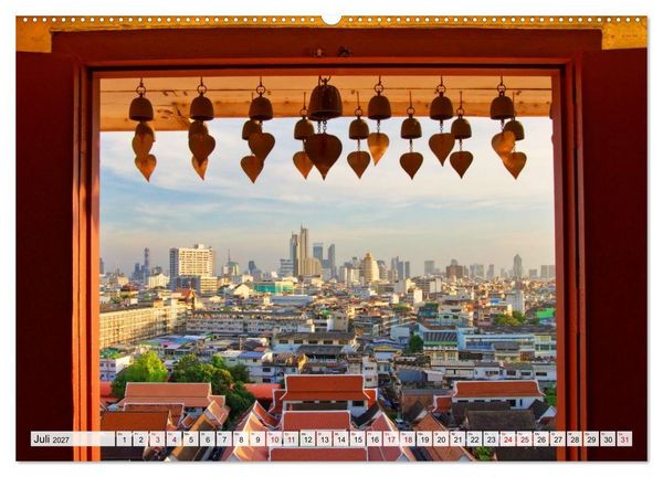 Produktbild: Bangkok und Kuala Lumpur - Megast&auml;dte Asiens (hochwertiger Premium Wandkalender 2027 DIN A2 quer), Kunstdruck in Hochglanz